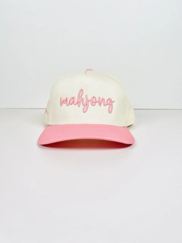 Mahjong Trucker Hats Pink