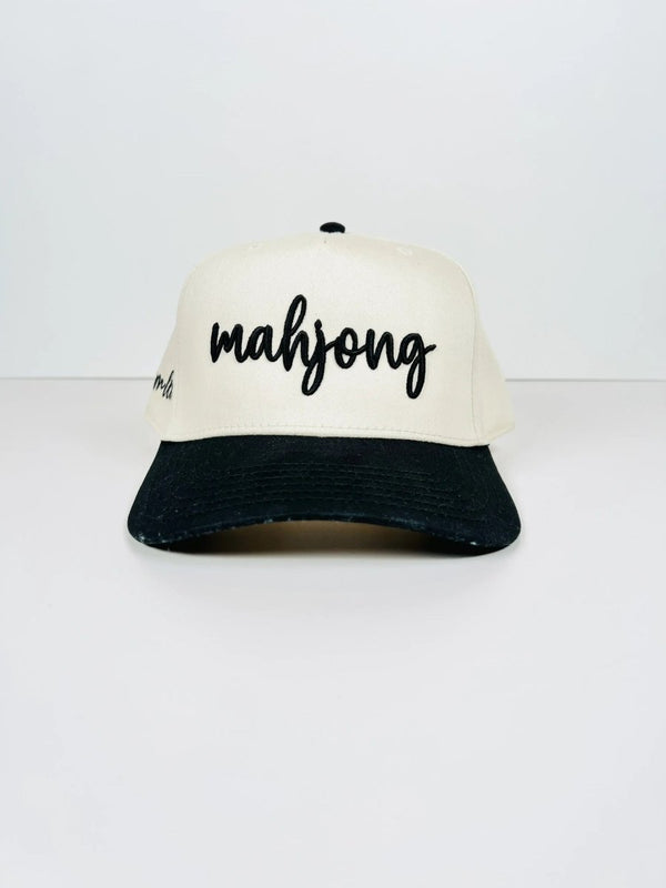 Mahjong Trucker Hats Black
