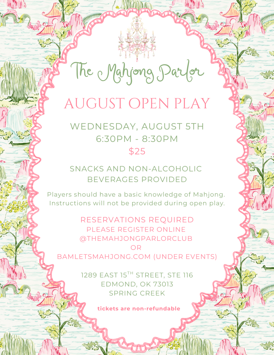 Open Play Evening Wednesday August 5th