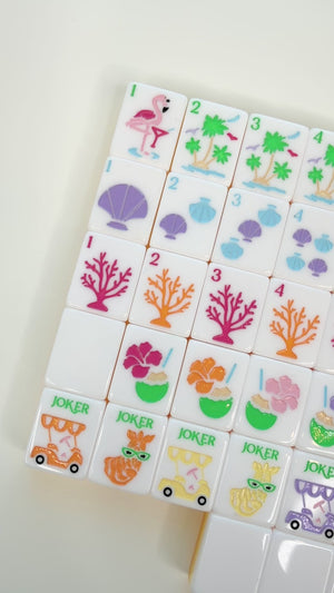 Travel Mahjong Tile Set - Palm Royale