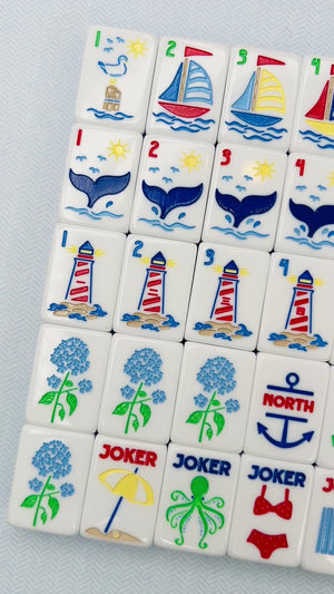 The Nantucket Tile Collection with Matching Mat & Shuffler