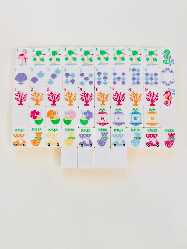 Travel Mahjong Tile Set - Palm Royale