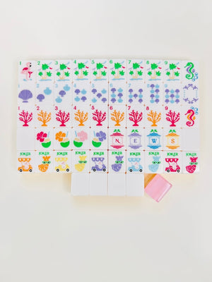 Travel Mahjong Tile Set - Palm Royale
