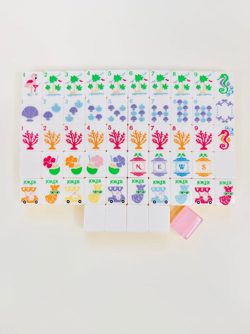 Travel Mahjong Tile Set - Palm Royale